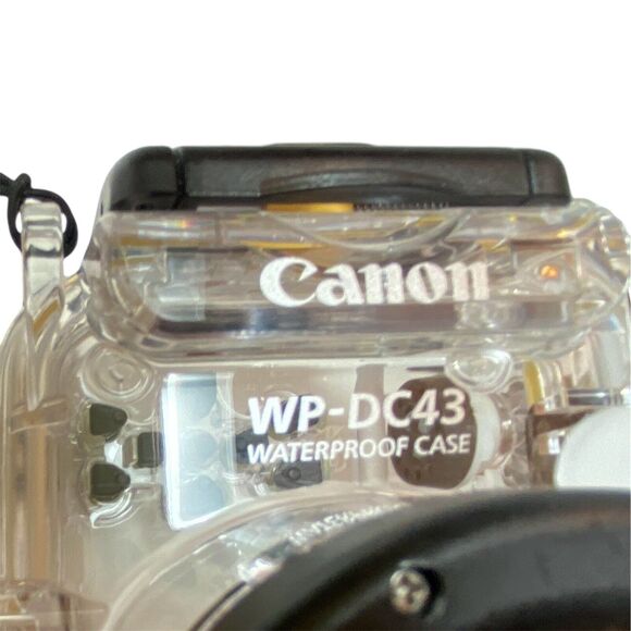 Canon WP-DC43 Underwater Housing for the Canon Powershot S100 Clear Case Unused